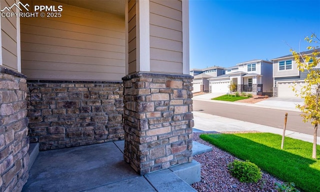 9803 Blaurock Dr, Fountain, CO 80817 - exterior details featuring stone siding