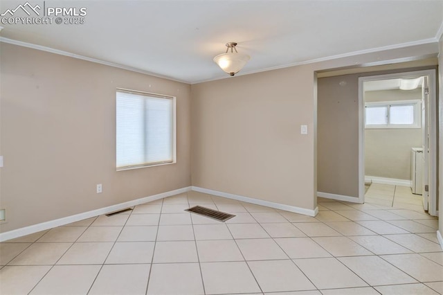 508 E Ohio Ave, Fountain, CO 80817 - empty room featuring ornamental molding and light tile patterned floors