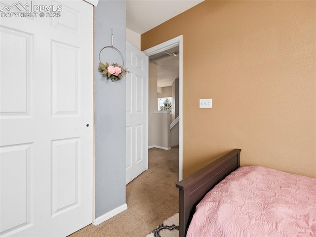 5346 Gentle Wind Rd, Colorado Springs, CO 80922 - bedroom featuring carpet and baseboards