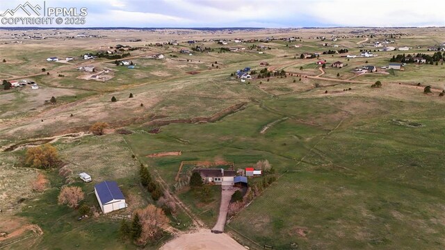 20435 Amanda Ct, Colorado Springs, CO 80908 - aerial view with a rural view