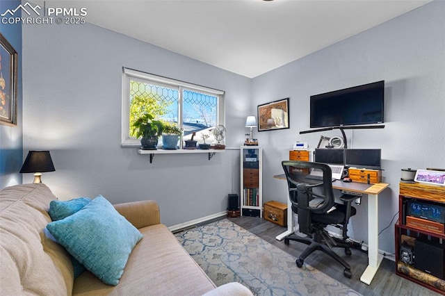1065 N 19th St, Colorado Springs, CO 80904 - office space featuring baseboards and wood finished floors