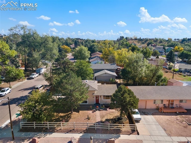 1065 N 19th St, Colorado Springs, CO 80904 - aerial view featuring a residential view