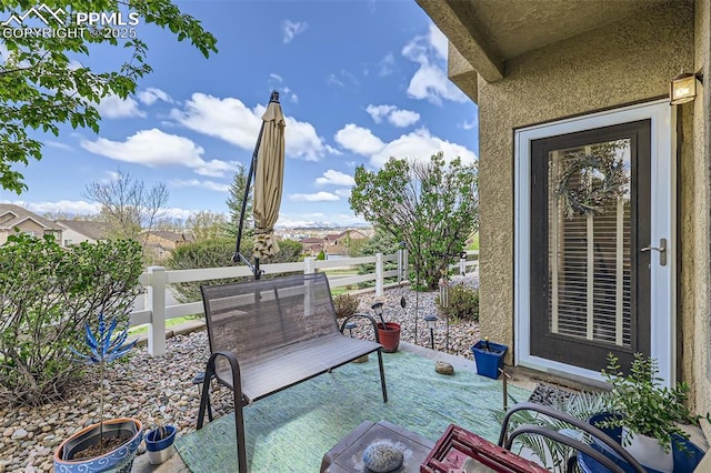 4338 Alder Springs Vw, Colorado Springs, CO 80922 - view of patio featuring fence