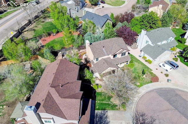 620 Coveglen Ct, Colorado Springs, CO 80906 - drone / aerial view with a residential view