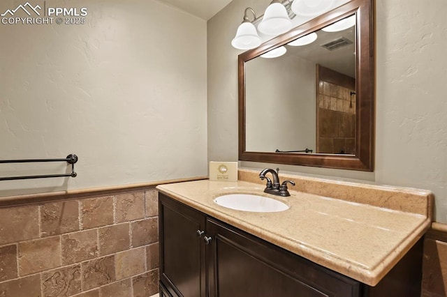 15 Newport Cir, Colorado Springs, CO 80906 - bathroom with visible vents and vanity