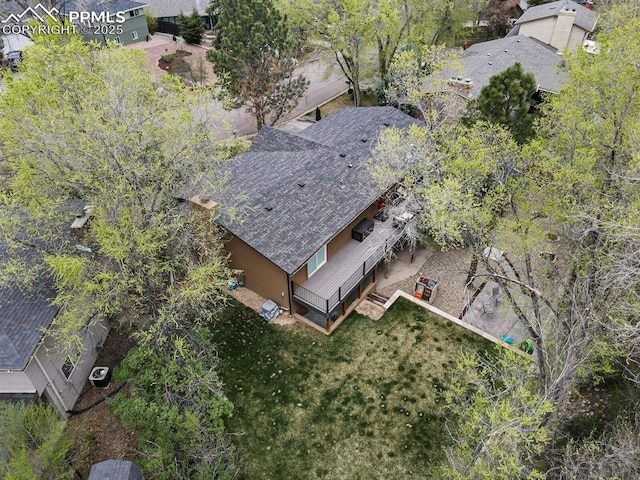 15 Newport Cir, Colorado Springs, CO 80906 - birds eye view of property