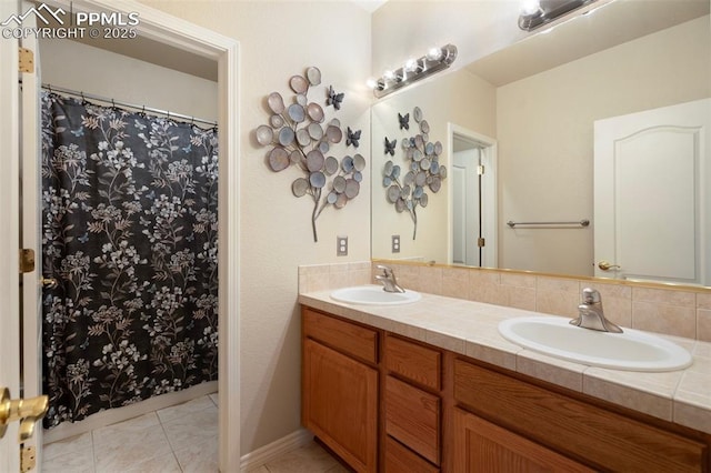 2532 Sierra Oak Dr, Colorado Springs, CO 80919 - full bath featuring double vanity and a sink