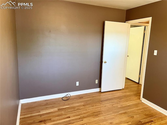 136 Sumac Dr, Colorado Springs, CO 80911 - empty room with light wood-style floors and baseboards