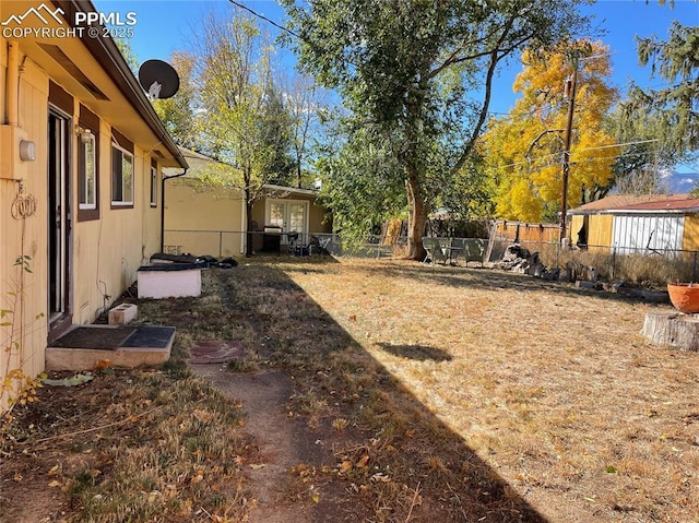 136 Sumac Dr, Colorado Springs, CO 80911 - view of yard featuring a fenced backyard