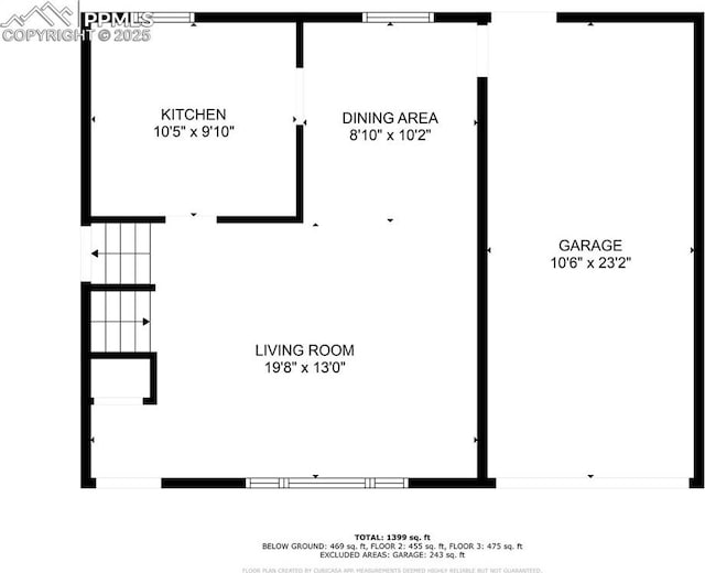 806 N Chelton Rd, Colorado Springs, CO 80909 - room layout