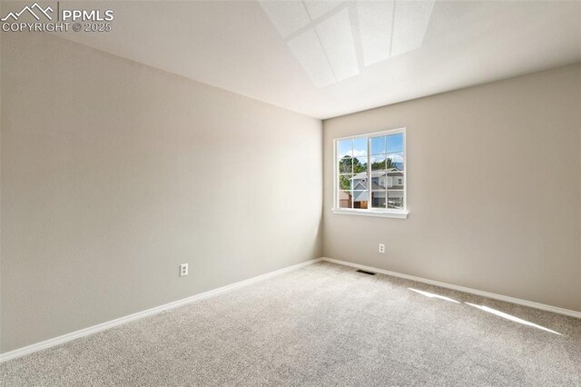 7665 Calloway Ct, Colorado Springs, CO 80919 - unfurnished room featuring carpet flooring and baseboards