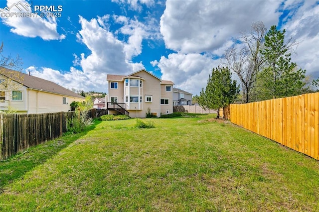 7665 Calloway Ct, Colorado Springs, CO 80919 - view of yard