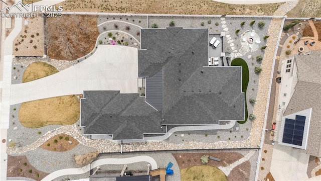 drone / aerial view