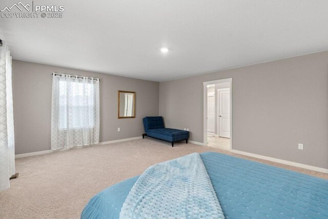 2186 Prairie Smoke Dr, Monument, CO 80132 - carpeted bedroom featuring baseboards