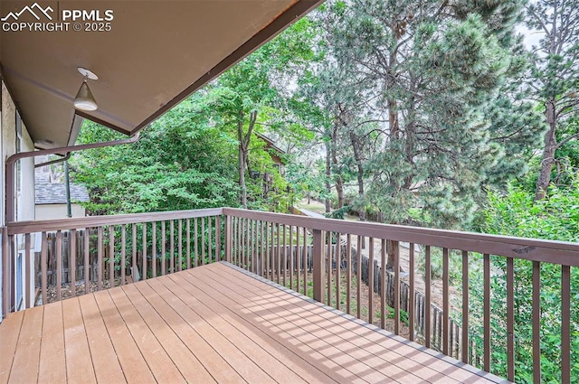 2903 E Serendipity Cir, Colorado Springs, CO 80917 - view of wooden deck
