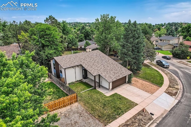 2903 E Serendipity Cir, Colorado Springs, CO 80917 - view from above of property