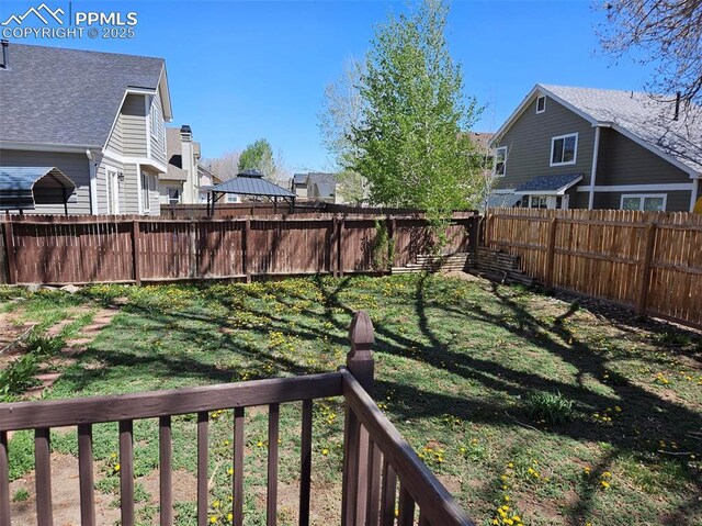 9367 Peaceful Meadow St, Colorado Springs, CO 80925 - view of yard featuring a residential view