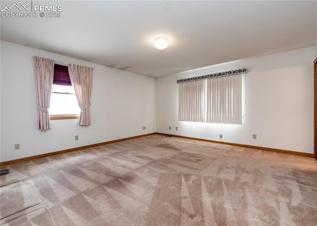 6185 Sayres Rd, Colorado Springs, CO 80927 - carpeted empty room featuring baseboards