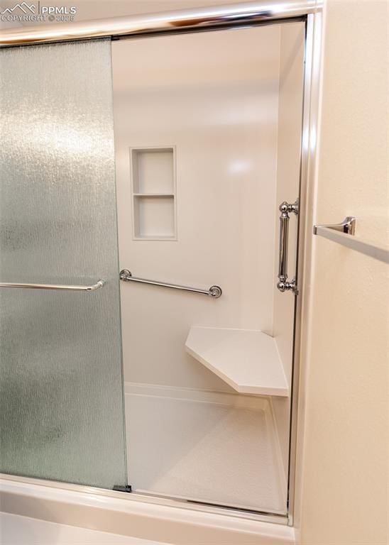6185 Sayres Rd, Colorado Springs, CO 80927 - bathroom with a shower stall