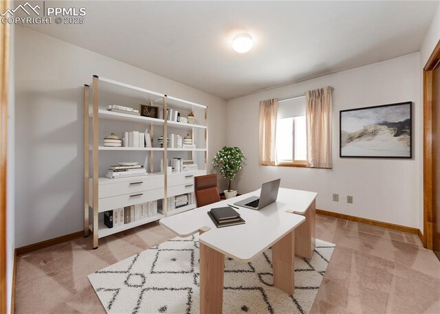6185 Sayres Rd, Colorado Springs, CO 80927 - office space featuring light colored carpet and baseboards