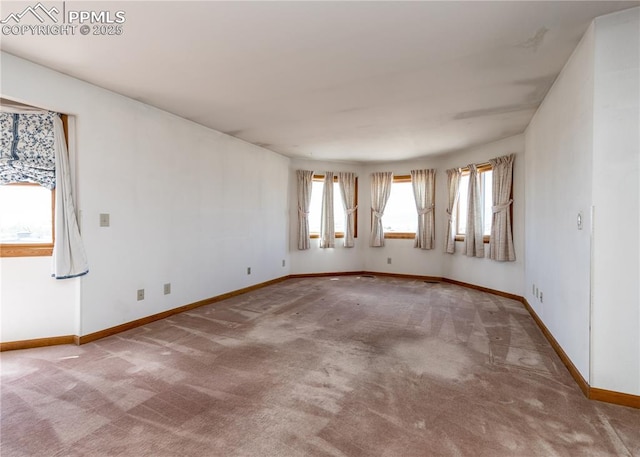 6185 Sayres Rd, Colorado Springs, CO 80927 - carpeted spare room featuring baseboards