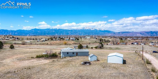 6185 Sayres Rd, Colorado Springs, CO 80927 - property view of mountains with a rural view