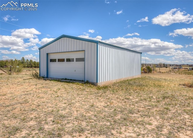6185 Sayres Rd, Colorado Springs, CO 80927 - view of detached garage