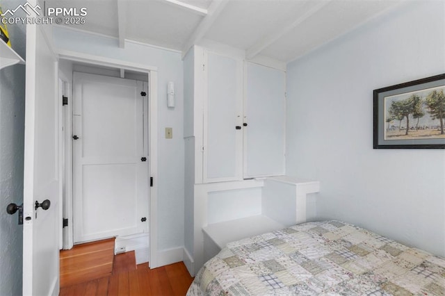 25 Highland St, Colorado Springs, CO 80906 - bedroom with wood finished floors and baseboards