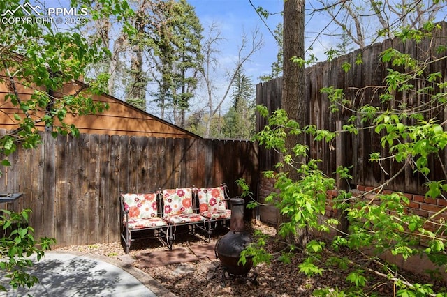25 Highland St, Colorado Springs, CO 80906 - view of fenced backyard