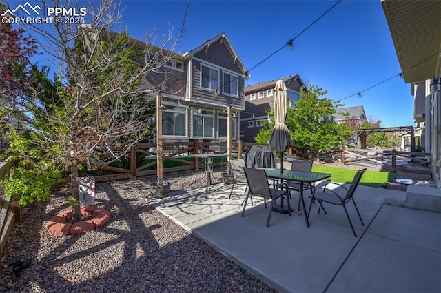 8356 Longleaf Ln, Colorado Springs, CO 80927 - view of patio featuring outdoor dining space