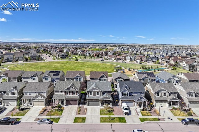 8356 Longleaf Ln, Colorado Springs, CO 80927 - drone / aerial view featuring a residential view