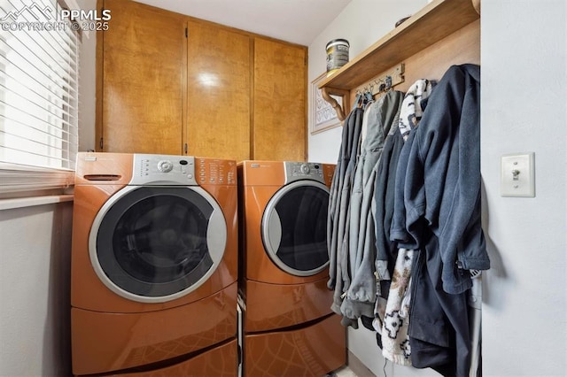 790 2nd Ave, Deer Trail, CO 80105 - laundry room with cabinet space and washer and clothes dryer