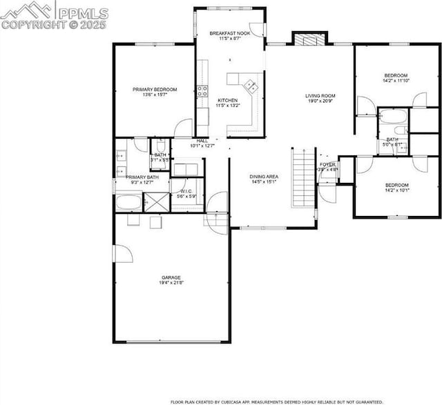 20420 Amanda Ct, Colorado Springs, CO 80908 - room layout