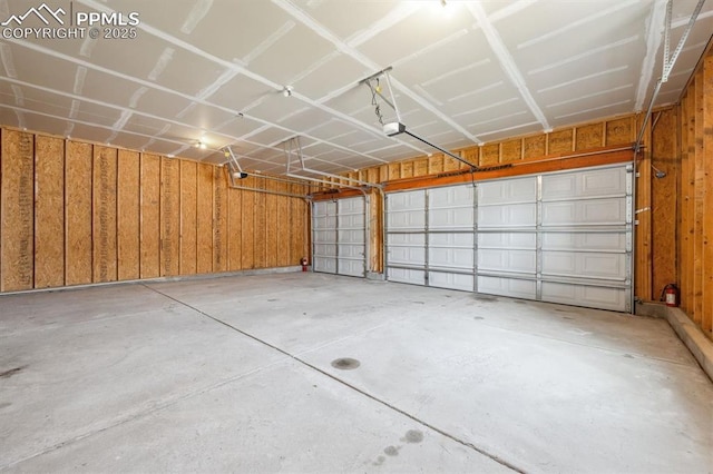 460 S 3rd Ave, Deer Trail, CO 80105 - garage with wooden walls