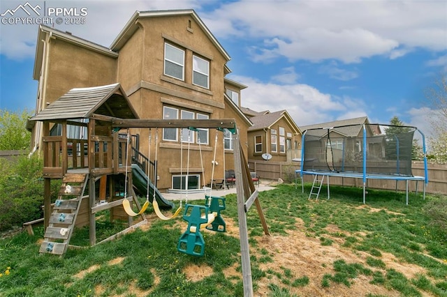 5019 Petrified Forest Trl, Colorado Springs, CO 80924 - view of play area with a trampoline
