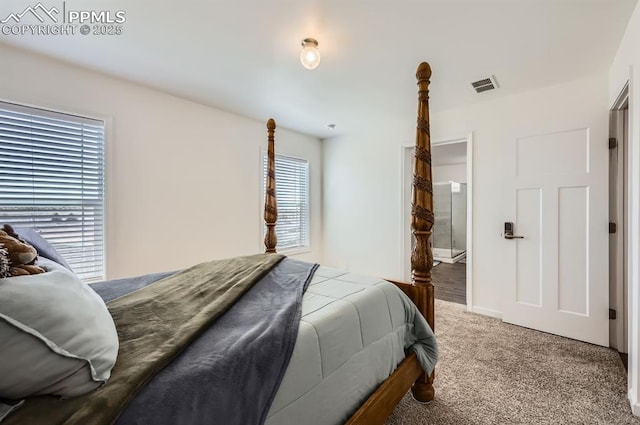 4157 Gray Fox Hts, Colorado Springs, CO 80922 - carpeted bedroom with visible vents