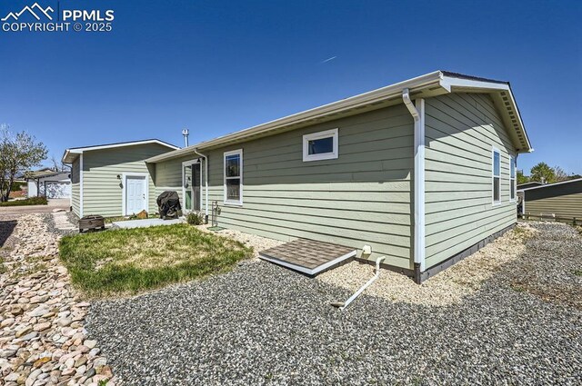 4157 Gray Fox Hts, Colorado Springs, CO 80922 - view of back of property