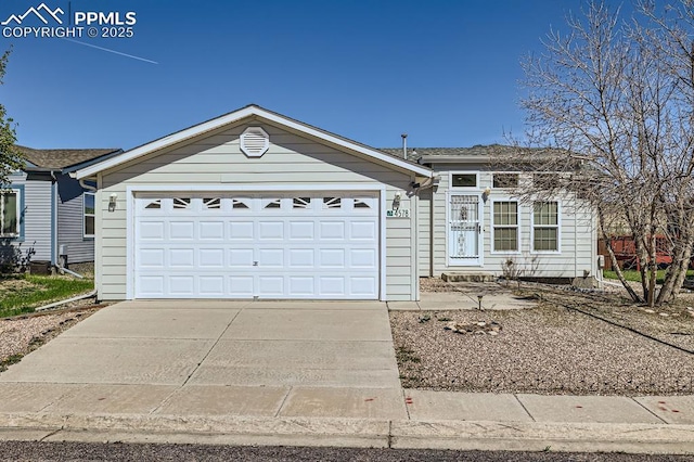 4578 Gray Fox Hts Unit 52, Colorado Springs, CO 80922 - ranch-style house featuring driveway and an attached garage