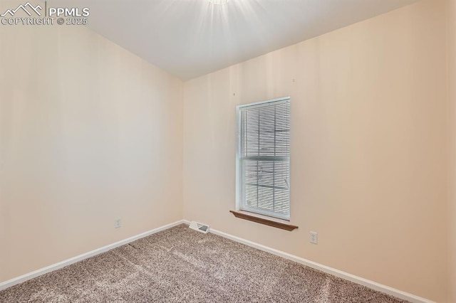 4578 Gray Fox Hts Unit 52, Colorado Springs, CO 80922 - carpeted spare room featuring baseboards