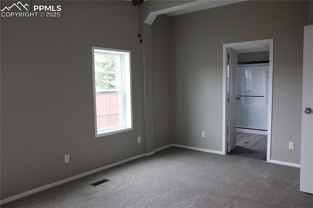 4663 Pine Marten Pt, Colorado Springs, CO 80922 - carpeted spare room featuring baseboards and visible vents