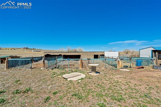 3235 S Meridian Rd, Colorado Springs, CO 80929 - view of yard with fence