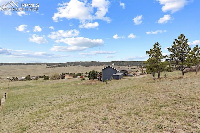 17880 Plains Edge Ct, Peyton, CO 80831 - view of yard featuring a rural view