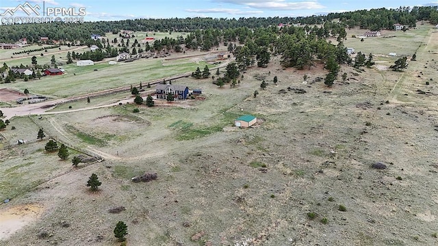 17880 Plains Edge Ct, Peyton, CO 80831 - aerial view featuring a rural view