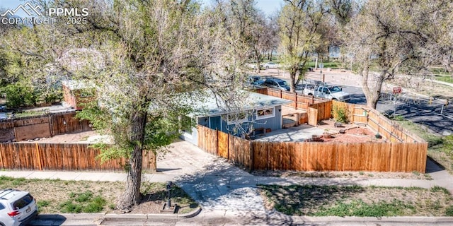 1328 E Las Animas St, Colorado Springs, CO 80910 - drone / aerial view
