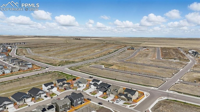 6555 Roundtail Way, Colorado Springs, CO 80925 - aerial view with a residential view
