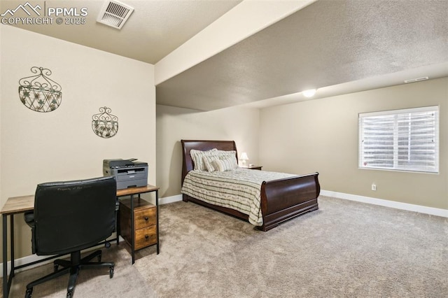 10842 Scenic Brush Dr, Peyton, CO 80831 - bedroom featuring baseboards, carpet, and an office area