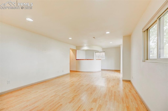 1120 Pipestone Ct, Colorado Springs, CO 80911 - unfurnished room featuring wood finished floors, recessed lighting, and baseboards