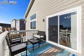 10150 Bracknell Pl, Peyton, CO 80831 - view of balcony