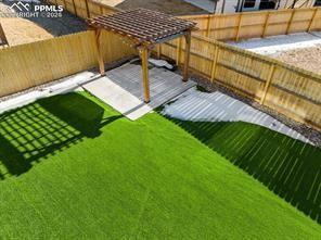 10150 Bracknell Pl, Peyton, CO 80831 - view of yard