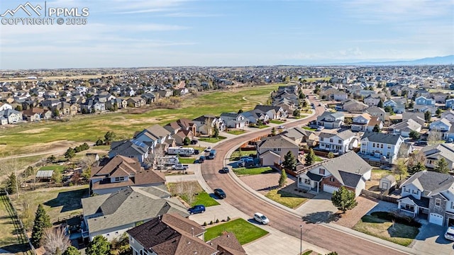 12383 Pine Valley Cir, Peyton, CO 80831 - aerial perspective of suburban area